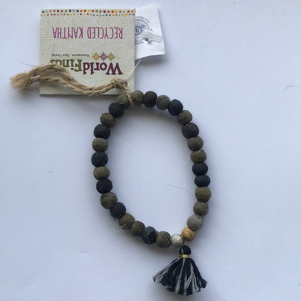 Upcycled Sari Bracelet